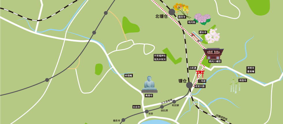 Kamakura Map